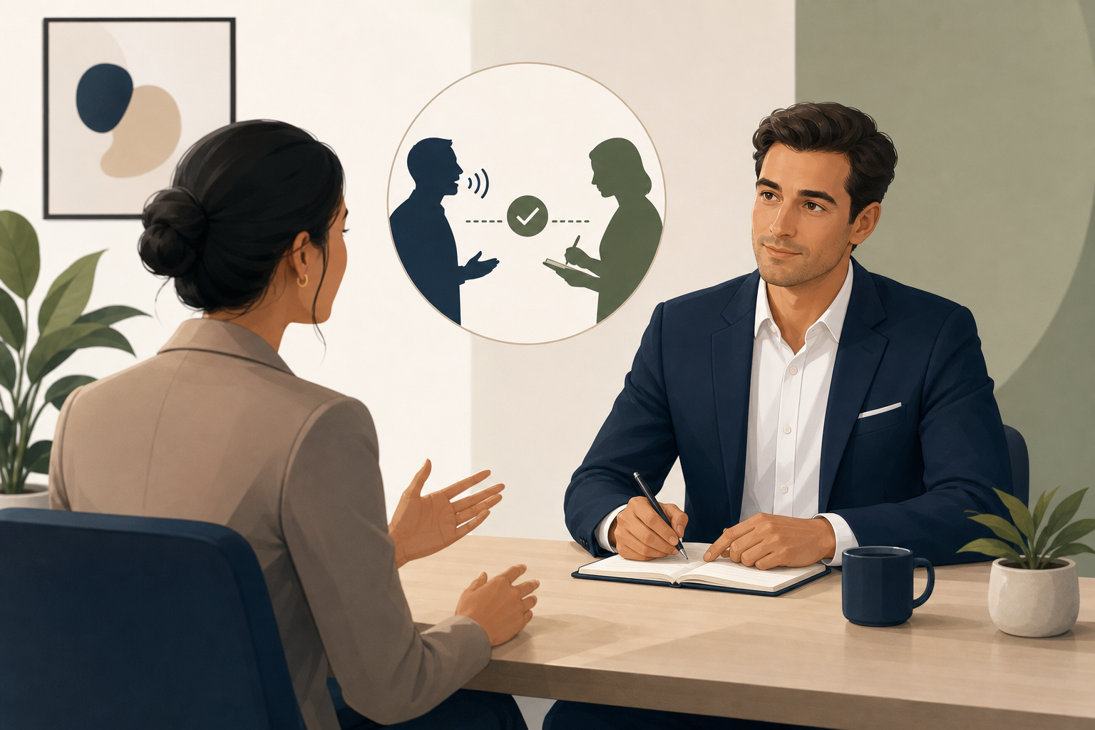 How to Take Notes in an Interview Without Seeming Rude