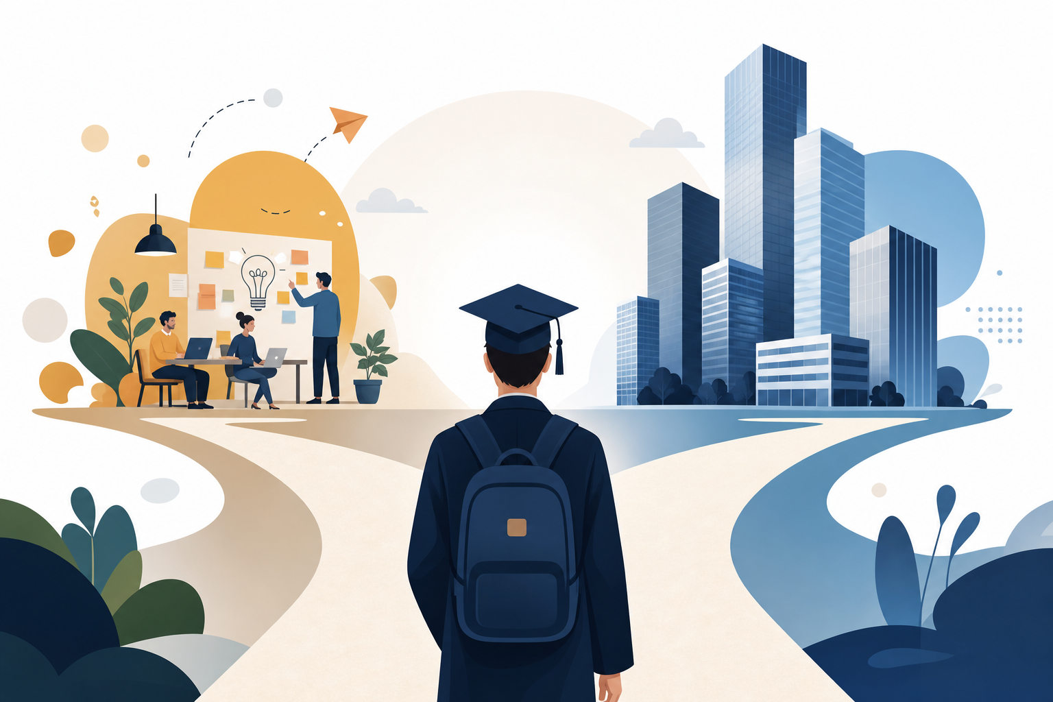 Startups vs Big Companies for New Grads: Decide First