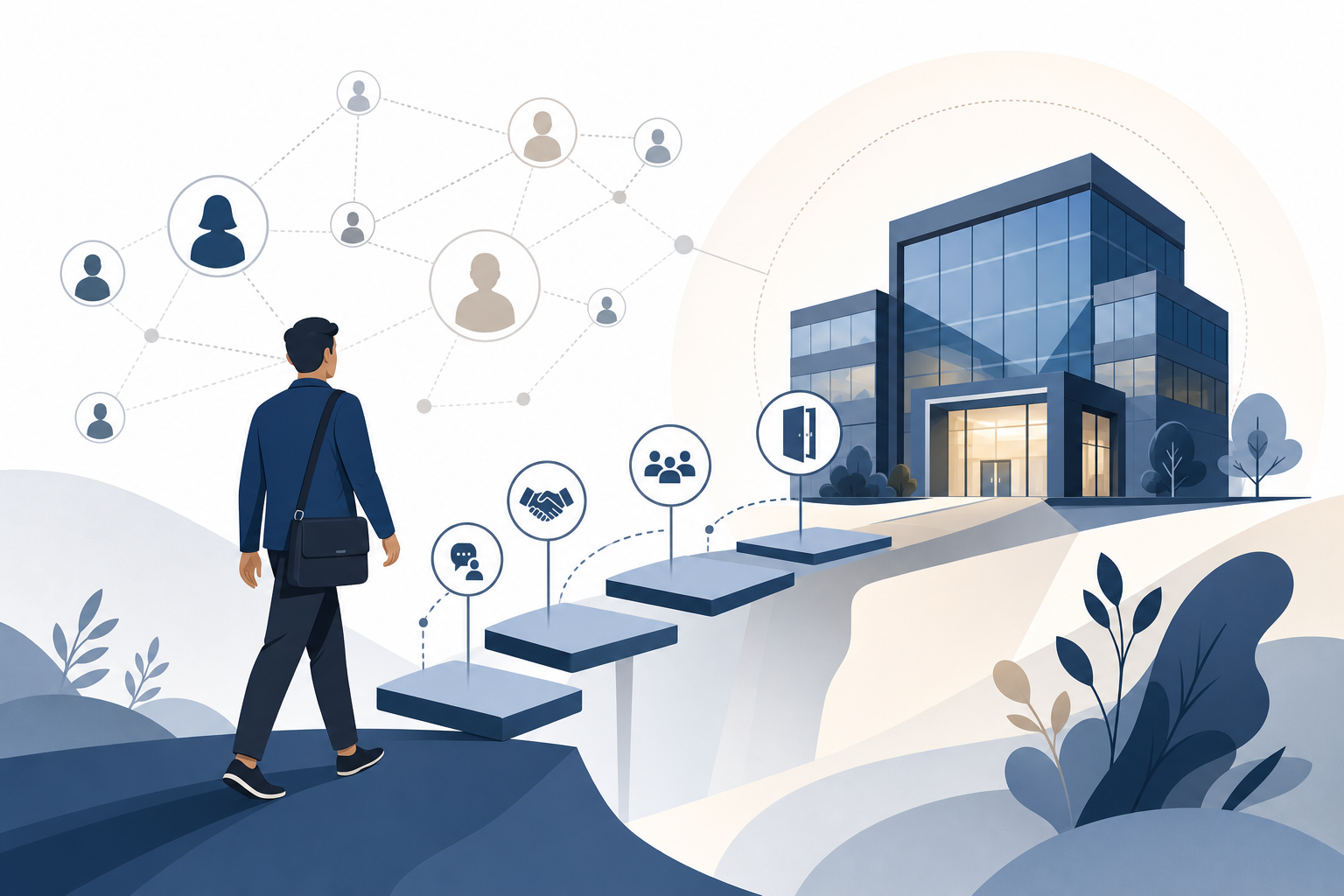 Network Into a Company When You Know No One There