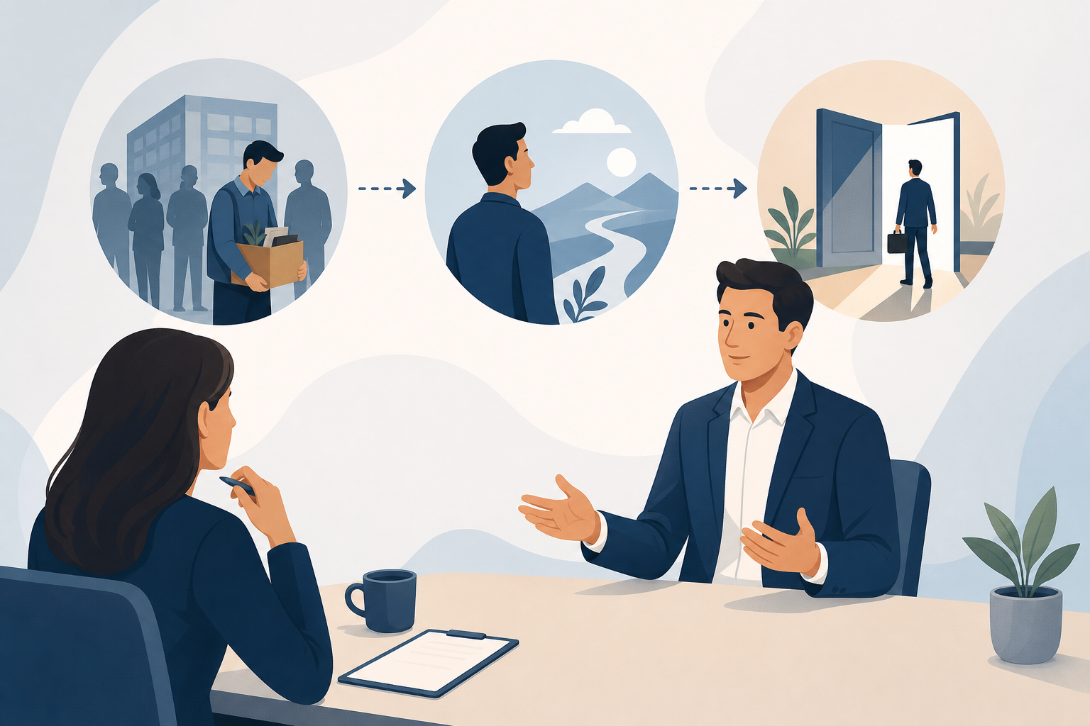 Answering “Why Did You Leave?” After a Mass Layoff