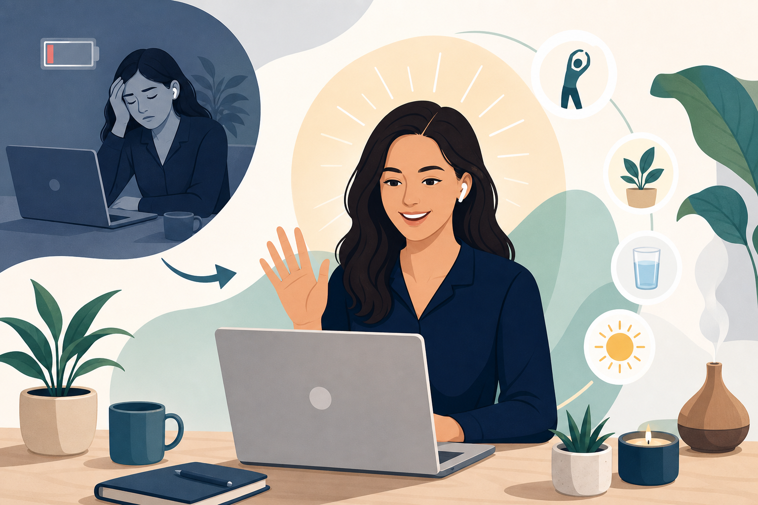 Keep Your Energy Up on Camera in Interviews