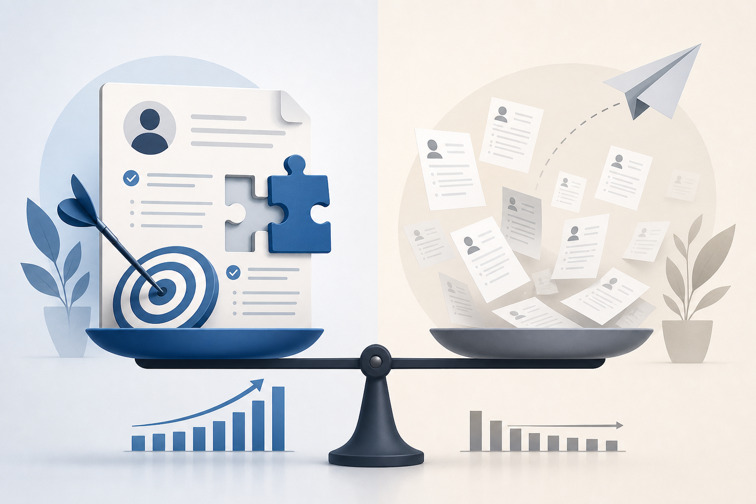Tailored Resume vs More Apps: The Math That Wins