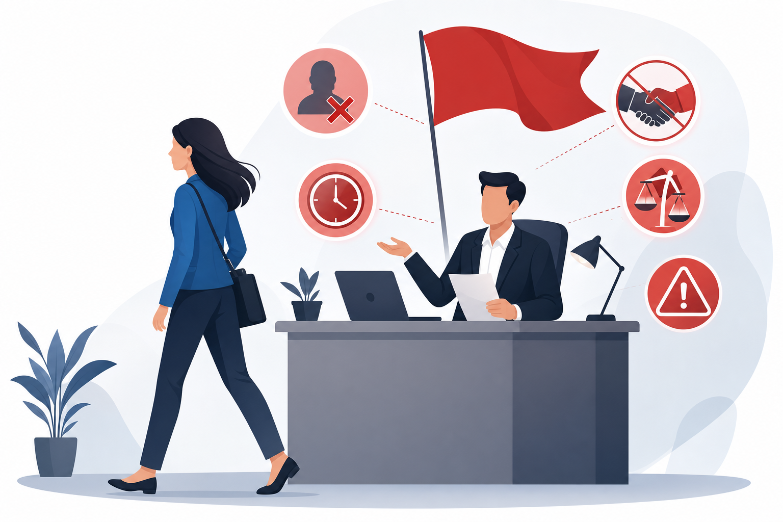 Recruiter Red Flags: When to Walk Away Fast